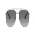 SWAROVSKI Woman Sunglasses SK7005 - Frame color: Silver, Lens color: Gradient Grey