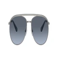 SWAROVSKI Woman Sunglasses SK7005 - Frame color: Gunmetal, Lens color: Blue Gradient Grey