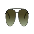 SWAROVSKI Woman Sunglasses SK7005 - Frame color: Black, Lens color: Green Gradient Brown