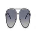 EMPORIO ARMANI Man Sunglasses EA2145 - Frame color: Shiny Transparent Dark Blue, Lens color: Gradient Blue