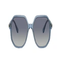 SWAROVSKI Woman Sunglasses SK6003 - Frame color: Opaline Blue, Lens color: Blue Gradient