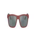 EMPORIO ARMANI Unisex Sunglasses EK4002 Kids - Frame color: Matte Red, Lens color: Grey Mirror Black