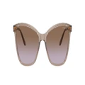 VOGUE EYEWEAR Woman Sunglasses VO5520S - Frame color: Transparent Caramel, Lens color: Violet Gradient Brown