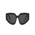 CELINE Woman Sunglasses Triomphe CL40269U - Frame color: Black, Lens color: Grey