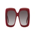 CELINE Woman Sunglasses Bold 3 Dots CL40263I - Frame color: Red, Lens color: Grey