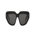 CELINE Man Sunglasses Bold 3 Dots CL40273U - Frame color: Black, Lens color: Grey