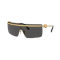MIU MIU Woman Sunglasses MU 50ZS - Frame color: Gold, Lens color: Dark Grey