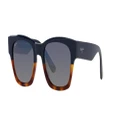 MAUI JIM Unisex Sunglasses Valley Isle - Frame color: Blue Brown, Lens color: Various