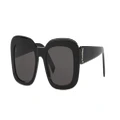 SAINT LAURENT Woman Sunglasses SL M130 - Frame color: Black, Lens color: Black