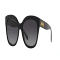 COACH Woman Sunglasses HC8264 L1083 - Frame color: Black, Lens color: Grey Gradient Polar