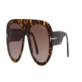 TOM FORD Man Sunglasses Cecil - Frame color: Tortoise Black, Lens color: Burgundy
