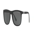 EMPORIO ARMANI Man Sunglasses EA4079 - Frame color: Matte Black, Lens color: Grey