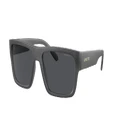 ARNETTE Man Sunglasses AN4338 Phoxer - Frame color: Frosted Grey, Lens color: Dark Grey