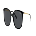 VOGUE EYEWEAR Woman Sunglasses VO5564S - Frame color: Black, Lens color: Dark Grey
