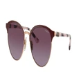 VOGUE EYEWEAR Woman Sunglasses VO4303S - Frame color: Top Bordeaux/Rose Gold, Lens color: Violet Gradient