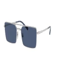 VOGUE EYEWEAR Man Sunglasses VO4309S - Frame color: Silver, Lens color: Dark Blue