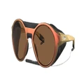 OAKLEY Man Sunglasses OO9440 Clifden Coalesce Collection - Frame color: Matte Red Gold Colorshift, Lens color: Prizm Bronze