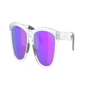 OAKLEY Man Sunglasses OO9284 Frogskins™ Range - Frame color: Matte Clear, Lens color: Prizm Violet