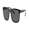 ARMANI EXCHANGE Man Sunglasses AX4145S - Frame color: Shiny Black, Lens color: Dark Grey