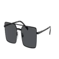 VOGUE EYEWEAR Man Sunglasses VO4309S - Frame color: Black, Lens color: Dark Grey