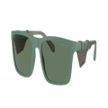 EMPORIO ARMANI Man Sunglasses EA4219 - Frame color: Matte Alpine Green, Lens color: Dark Green