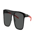 SCUDERIA FERRARI Man Sunglasses FZ6006F - Frame color: Black, Lens color: Grey