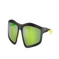 SCUDERIA FERRARI Man Sunglasses FZ6007U - Frame color: Matte Black, Lens color: Lime Mirror Green