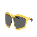 SCUDERIA FERRARI Man Sunglasses FZ6007U - Frame color: Yellow Opal Matte, Lens color: Grey