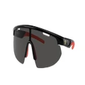 SCUDERIA FERRARI Unisex Sunglasses FZ6004U - Frame color: Black, Lens color: Grey