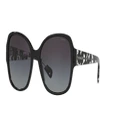 COACH Woman Sunglasses HC8166 L154 - Frame color: Black, Lens color: Grey Gradient
