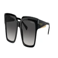 VOGUE EYEWEAR Woman Sunglasses VO5553S - Frame color: Black, Lens color: Grey Gradient Black