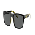 SCUDERIA FERRARI Man Sunglasses FZ6003U - Frame color: Black, Lens color: Grey