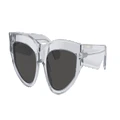 BURBERRY Woman Sunglasses BE4425U - Frame color: Grey, Lens color: Dark Grey
