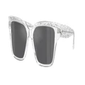 JIMMY CHOO Woman Sunglasses JC5003 - Frame color: Crystal Glitter, Lens color: Grey Mirror Silver