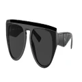 FERRARI Unisex Sunglasses FH2005U - Frame color: Black, Lens color: Polarized Black