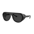 FERRARI Unisex Sunglasses FH2002QU - Frame color: Matte Black, Lens color: Grey Polarized