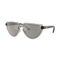BURBERRY Woman Sunglasses BE3152 - Frame color: Silver, Lens color: Light Grey Mirror Silver
