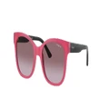 VOGUE EYEWEAR Unisex Sunglasses VJ2023 - Frame color: Opal Rose, Lens color: Violet Gradient