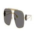 VERSACE Man Sunglasses VE2269 - Frame color: Black, Lens color: Dark Grey Polarized