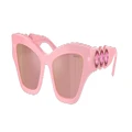 SWAROVSKI Woman Sunglasses SK6021 - Frame color: Milky Pink, Lens color: Pink Mirror Pink