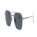 GIORGIO ARMANI Man Sunglasses AR6104 - Frame color: Matte Gunmetal, Lens color: Grey