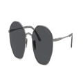 GIORGIO ARMANI Man Sunglasses AR6150 - Frame color: Matte Gunmetal, Lens color: Dark Grey