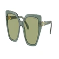 SWAROVSKI Woman Sunglasses SK6016 - Frame color: Transparent Green, Lens color: Dark Green
