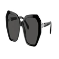 SWAROVSKI Woman Sunglasses SK6017 - Frame color: Black, Lens color: Dark Grey