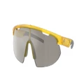 SCUDERIA FERRARI Unisex Sunglasses FZ6004U - Frame color: Opal Matte Yellow, Lens color: Mirror Silver