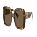 MIU MIU Woman Sunglasses MU 10YS - Frame color: Honey Havana, Lens color: Dark Brown