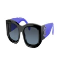 CHANEL Woman Sunglasses CH5525A - Frame color: Black, Lens color: Gradient Blue