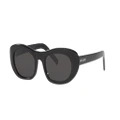 SAINT LAURENT Woman Sunglasses SL 557 Shade - Frame color: Black, Lens color: Black