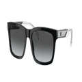 EMPORIO ARMANI Man Sunglasses EA4224 - Frame color: Shiny Black, Lens color: Dark Grey Polar