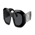 VERSACE Man Sunglasses VE4425U - Frame color: Black, Lens color: Dark Grey